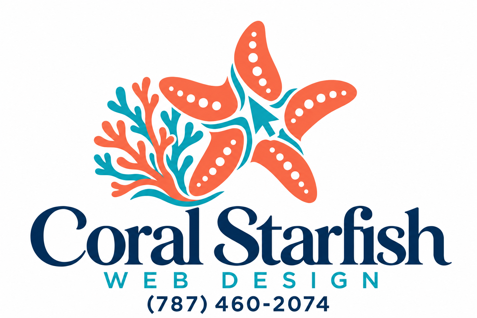 Coral Starfish Web Design, teléfono (787) 460-2074